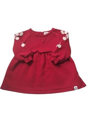 Rabbit + Bear Dress with Sleeve Details Size 3-6 Months